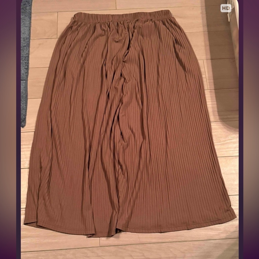 Flowy Elegant Brown stretchy pants 2XL